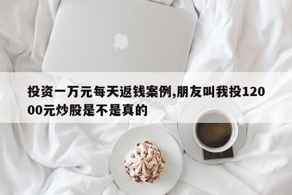 投资一万元每天返钱案例,朋友叫我投12000元炒股是不是真的